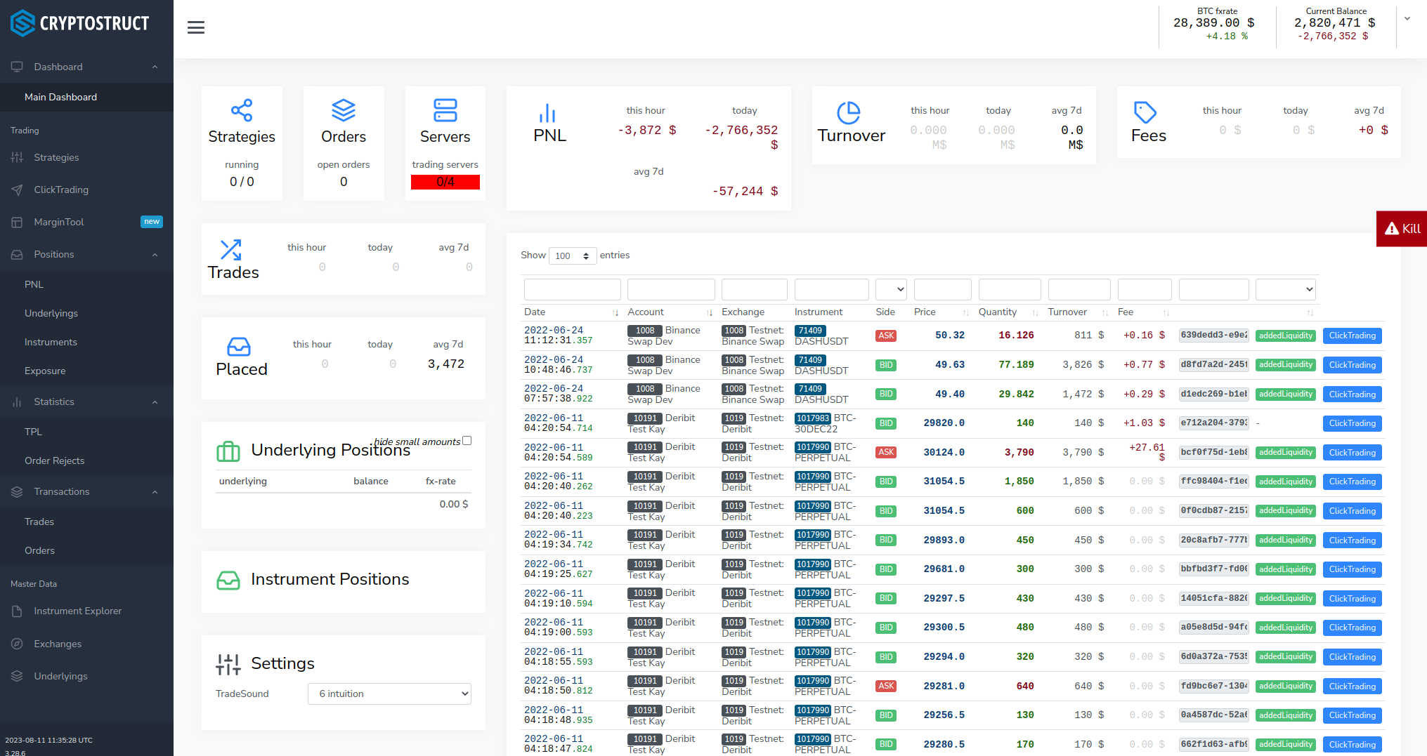 Backend Web UI